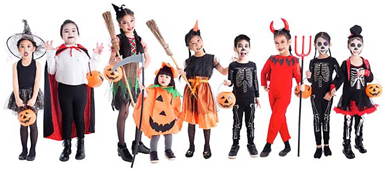 Costumed Kids - Halloween fun at Kapolei Shopping Center