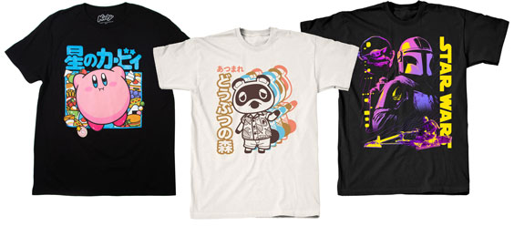 T-Shirt designs at GameStop