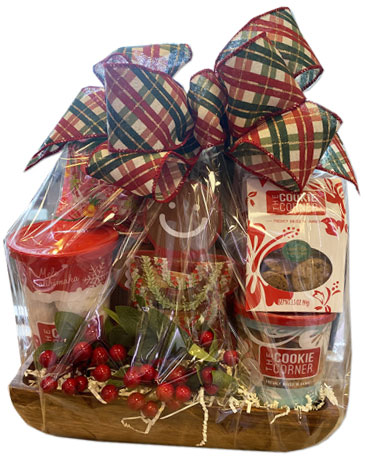 Gift basket from Cookie Corner