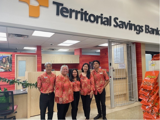 Territorial Savings Bank blessing.