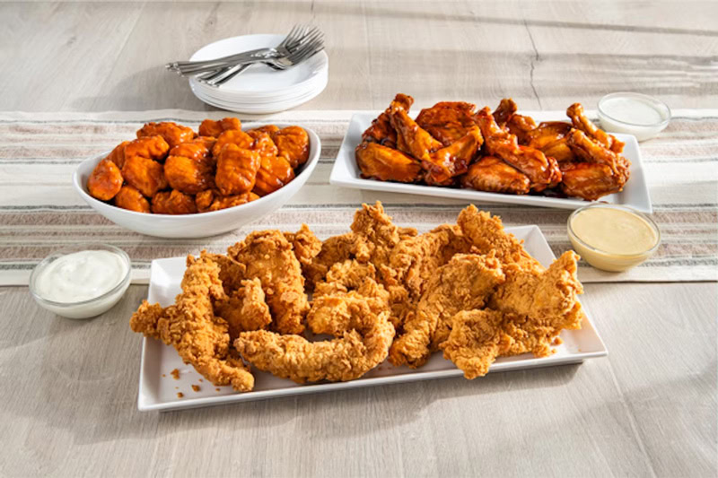 Chili’s Triple Dipper® assorted appetizers